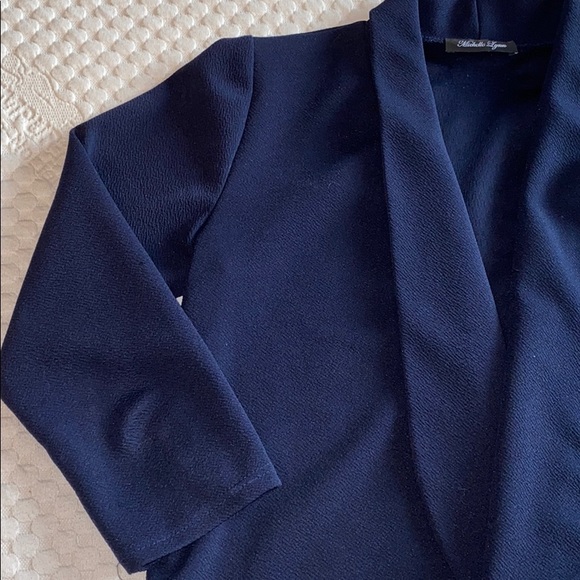 Cropped casual blazer - Picture 2 of 6